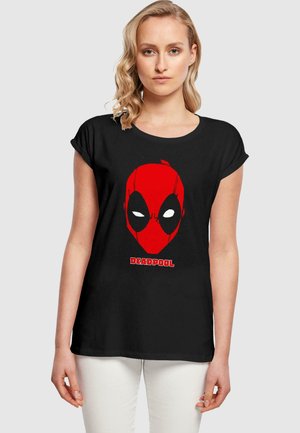 DEADPOOL - MASK - Print T-shirt - black