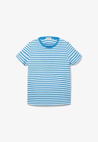 Niewybrane, white mid blue stripe