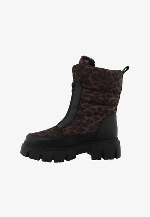 TOM TAILOR, STIEFEL - Zimné čižmy - mud multi