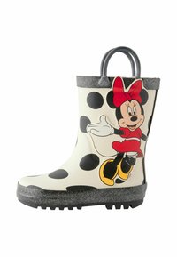 Next - MINNIE MOUSE DAISY DUCK  REGULAR FIT - Kummikud - black white Väikepilt 1