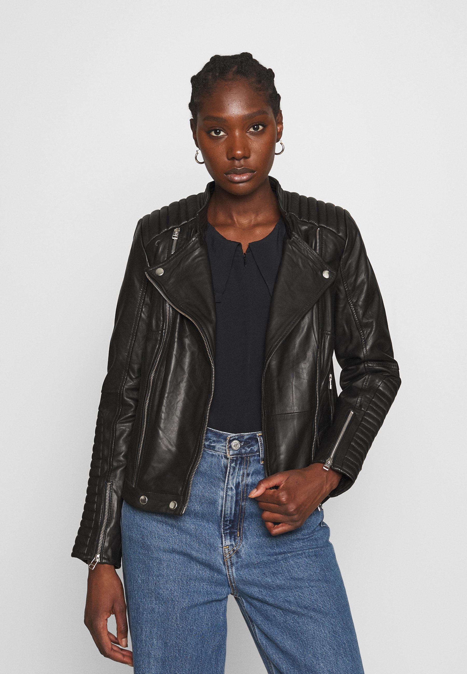 dolly leather biker jacket