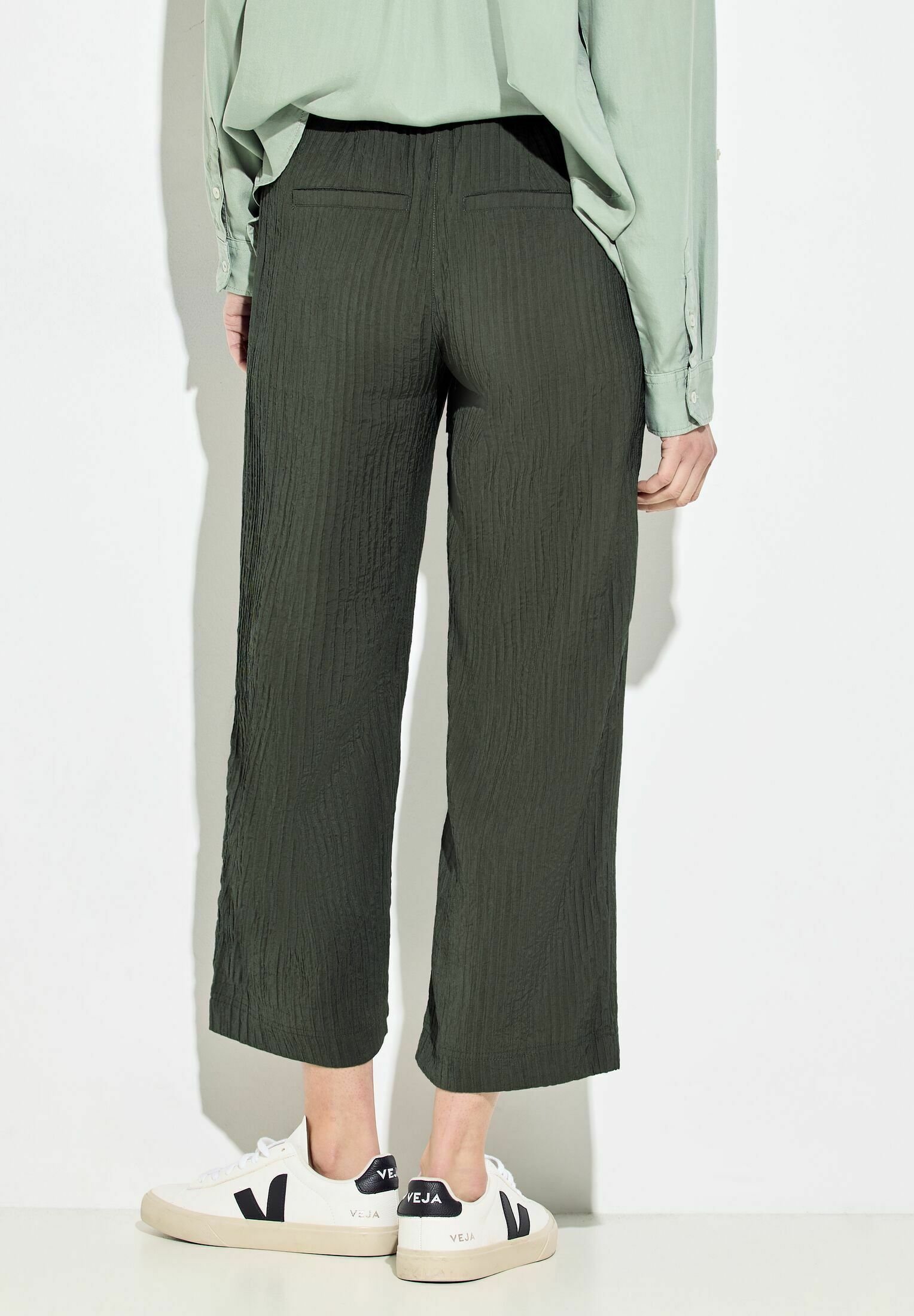 CECIL Damen Culotte – Hohe Taille & Weite Beine Für Lässig-modische Looks