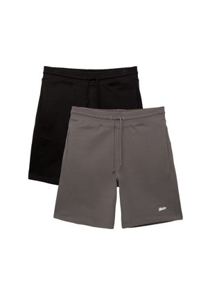 PULL&BEAR JOGGER - 2-PACK OF BERMUDA - Trainingsbroek - grey
