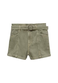 Jeansshort - khaki