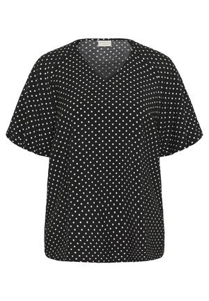 Kaffe Curve GINA  - Blouse - black chalk dot