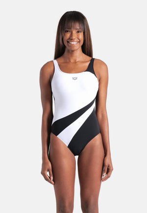 LILIANA C-CUP - Badeanzug - black-white