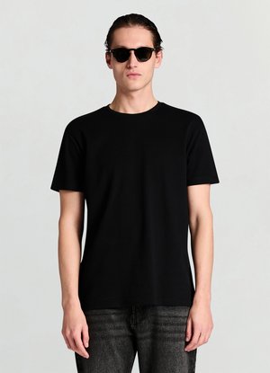 Calliope TINTA UNITA - T-shirt basic - nero ultrablack