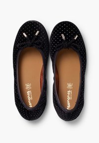 Pisamonas CON LAZO BRILLANTITOS - Klasické baleríny  - black