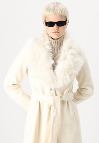 VILA VIMETIL LONG COAT - Cappotto classico - birch