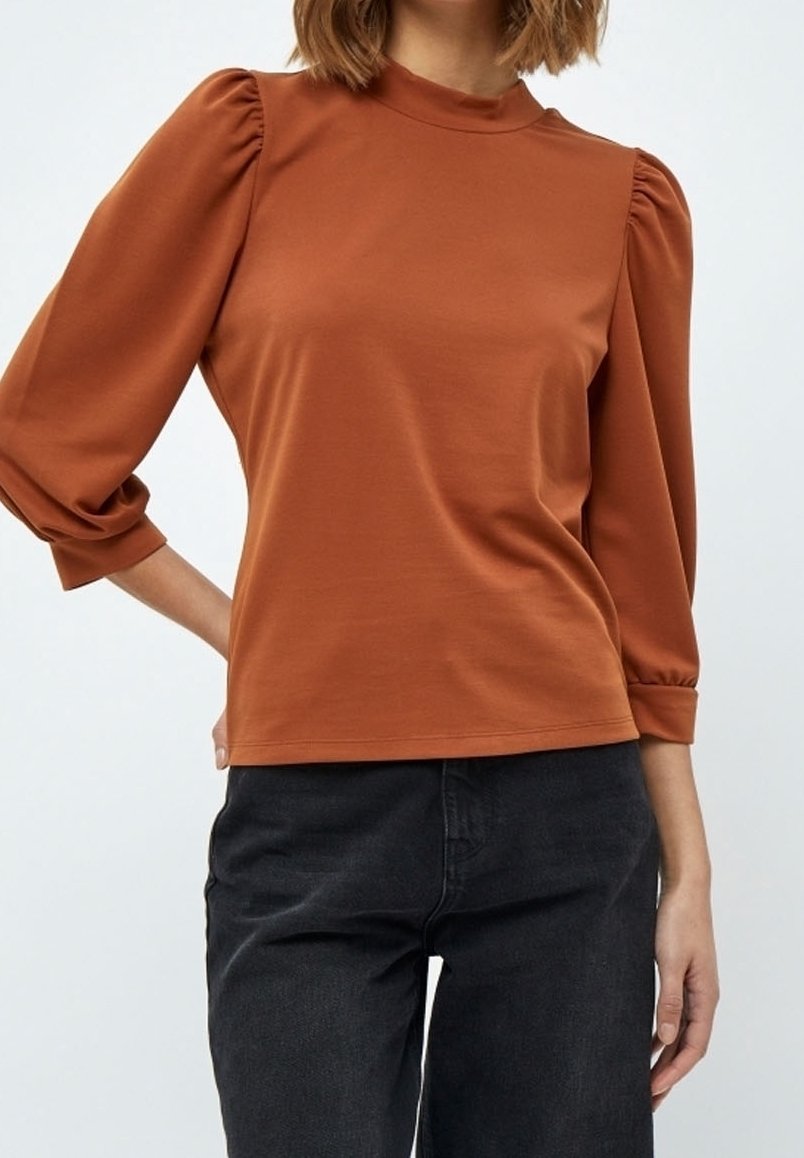 Minus Maglietta a manica lunga copper/rame (Second hand