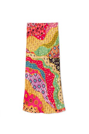 MOROCCO DORRIS - Maxisukňa - multi-coloured