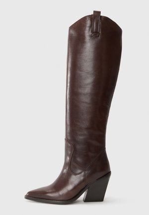 KOLE - Stivali texani / biker - coffee bean