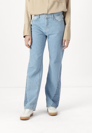 ONLCOBAIN REGULAR - Wide Leg - light blue denim