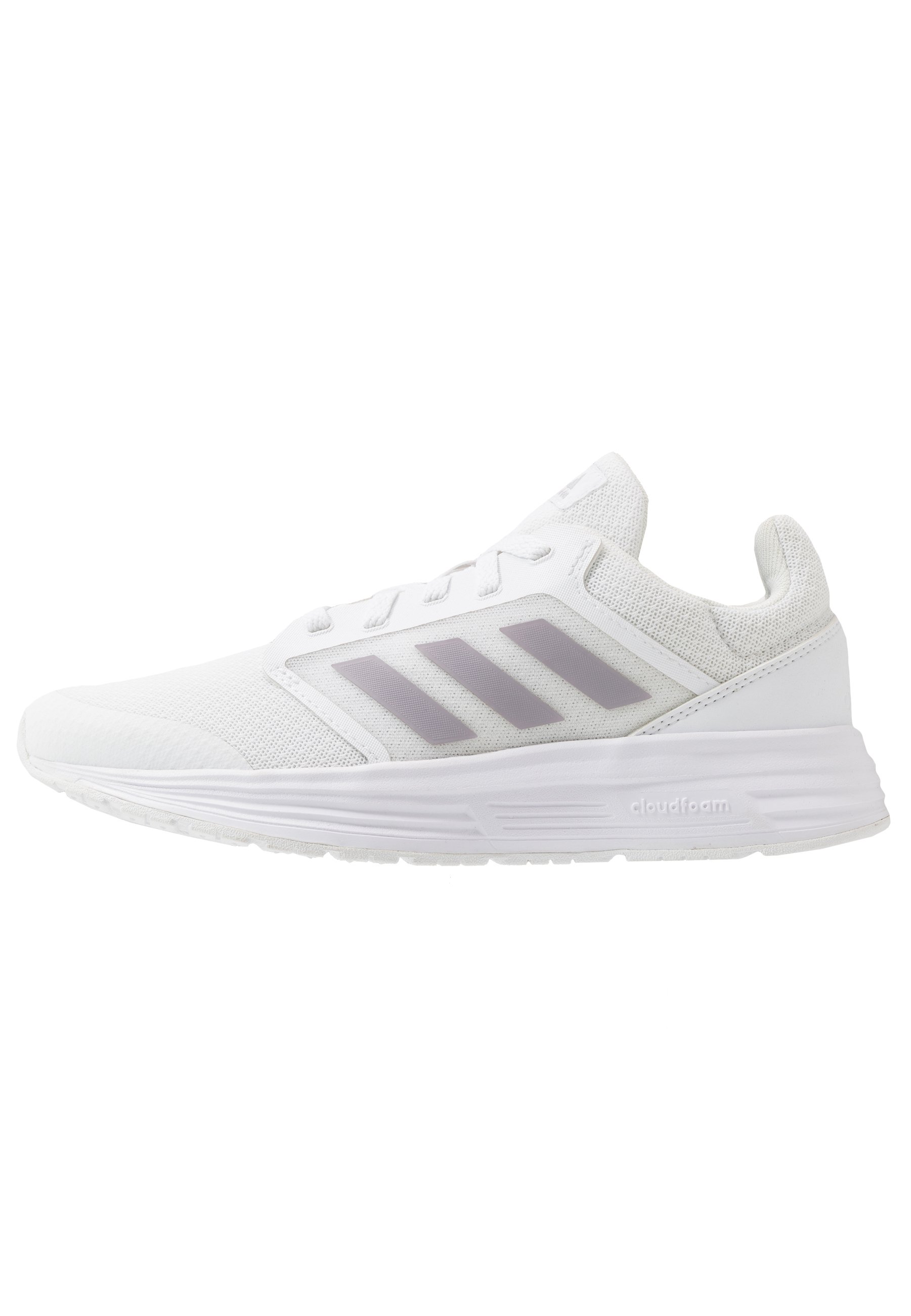 adidas Performance GALAXY 5 - Laufschuh Neutral - footwear white/grey/core  black/weiß - Zalando.de