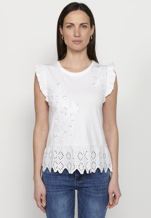 SHORT SLEEVE - Bluza - blanco white