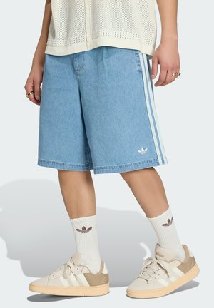 adidas Originals UNISEX - Shorts vaqueros - light blue