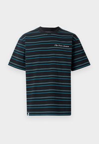 BOLTON UNISEX - Tricou cu imprimeu - black/blue