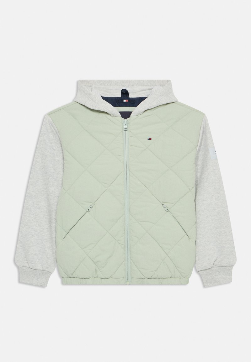 Tommy Hilfiger MIX MEDIA QUILTED JACKET - Lett jakke - misty sage
