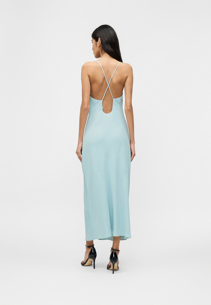 princess polly baby blue dress Calvin Klein Women's Sleeveless Midi Sheath Dress main image 1