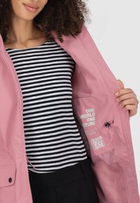 alife & kickin LEIA- ÜBERGANGS - Parka - dusty pink