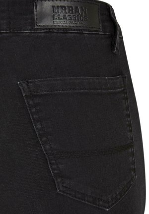 Urban Classics SUPER STRETCH - Blugi bootcut - black stone washed