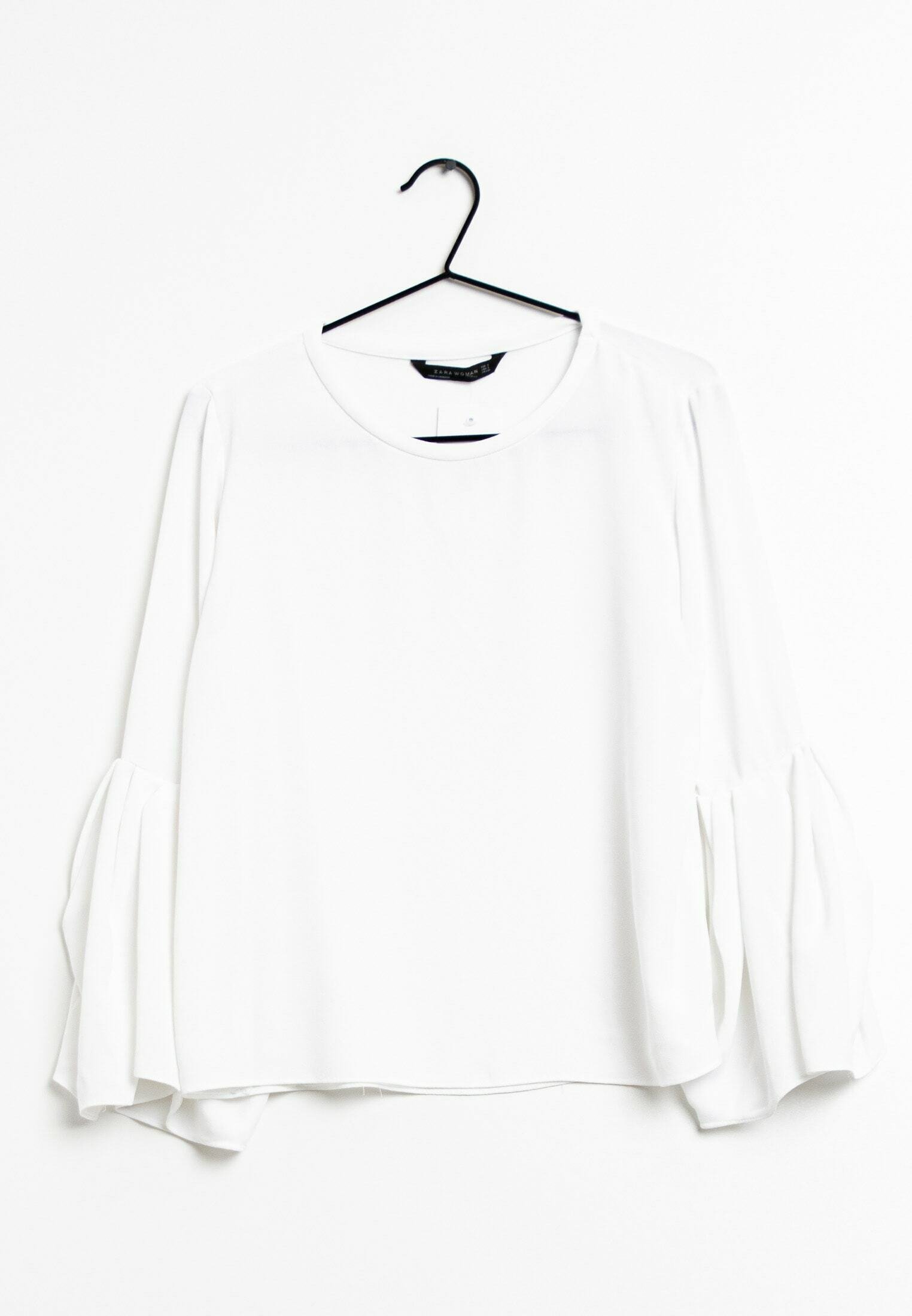 weiße bluse zara