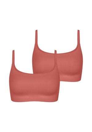 2-PACK - Bustier - candid orange