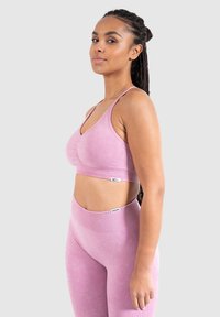 Smilodox BATIK ACID BRA BH - Light support sports bra - rosa