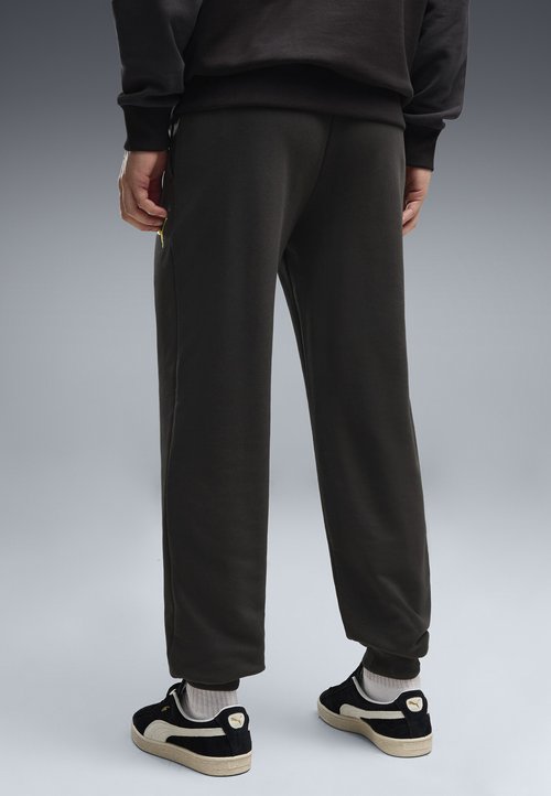 PUMA Pantalones Largos de Futbol de Hombre BVB FtblCulture Sweat Pants Negro — photo 2