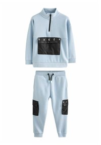 Baker by Ted Baker FUNNEL ZIP NECK AND JOGGERS SET- REGULAR FIT - Melegítő - blue