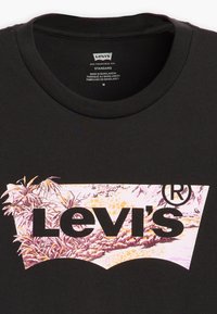Levi's® GRAPHIC CREWNECK TEE - T-shirt estampada - caviar