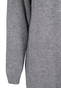 Zizzi LANGE MIT TASCHEN - Kardigán - medium grey melange