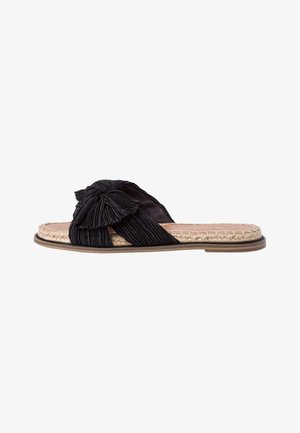 Pantolette flach - black