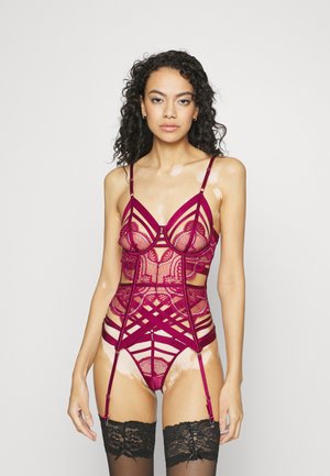 LYRA - Soutien-gorge à armatures - red plum