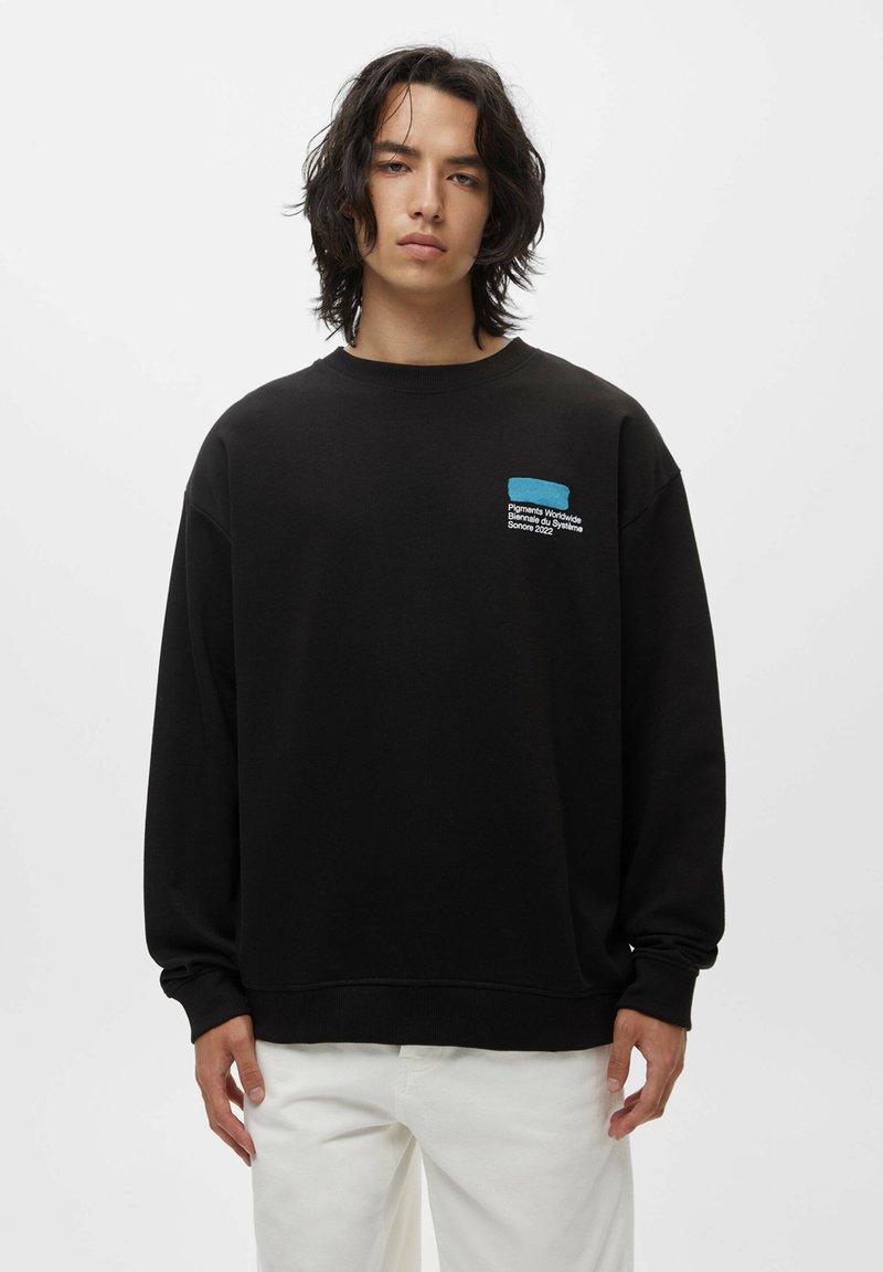 Pull and bear oversize sweatshirt erkek Clearance