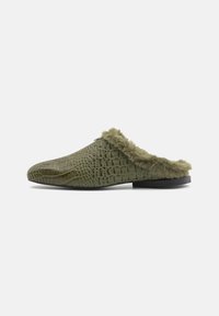 JAMAL - Mules - green