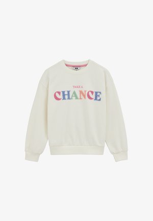 Športni pulover - off-white