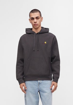 Carhartt WIP, HOODED AMERICAN SCRIPT  - Sweat à capuche - graphite