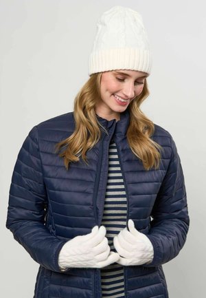 U.S. Polo Assn., UWLUNA BEENIE - Плетена шапка - cloud dancer