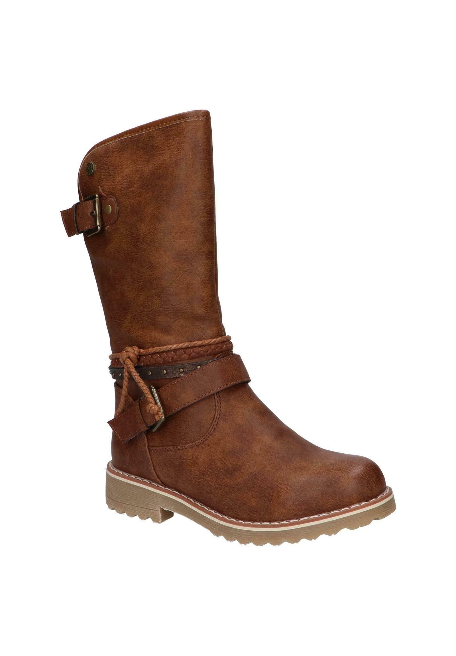 XTI Botas camperas - camel - Zalando.es