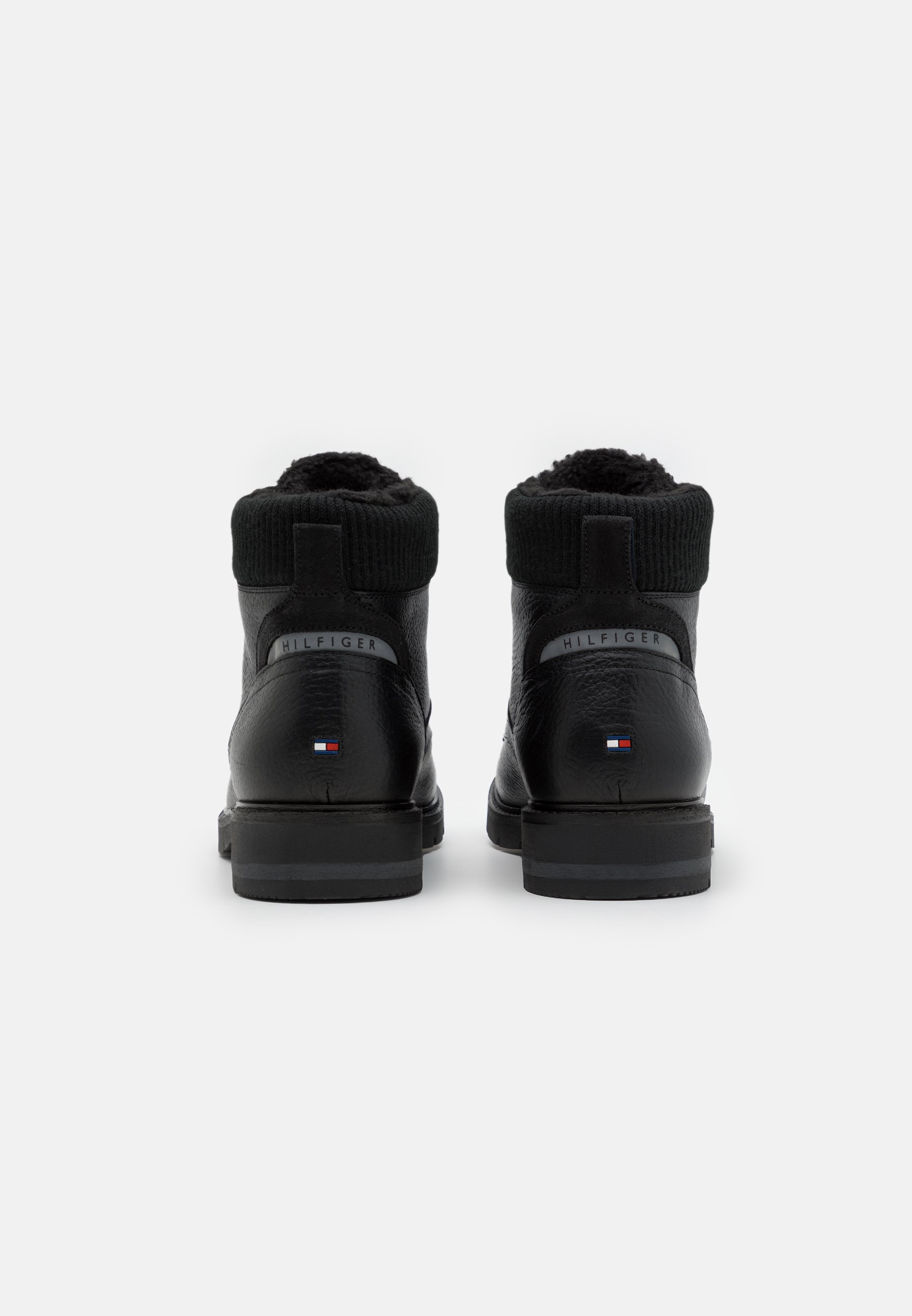Tommy Hilfiger CORPORATE LACE BOOT - Botines con cordones - black/negro -  Zalando.es