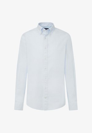 Hackett London ESS GMT DYED - Vapaa-ajan kauluspaita - sky blue
