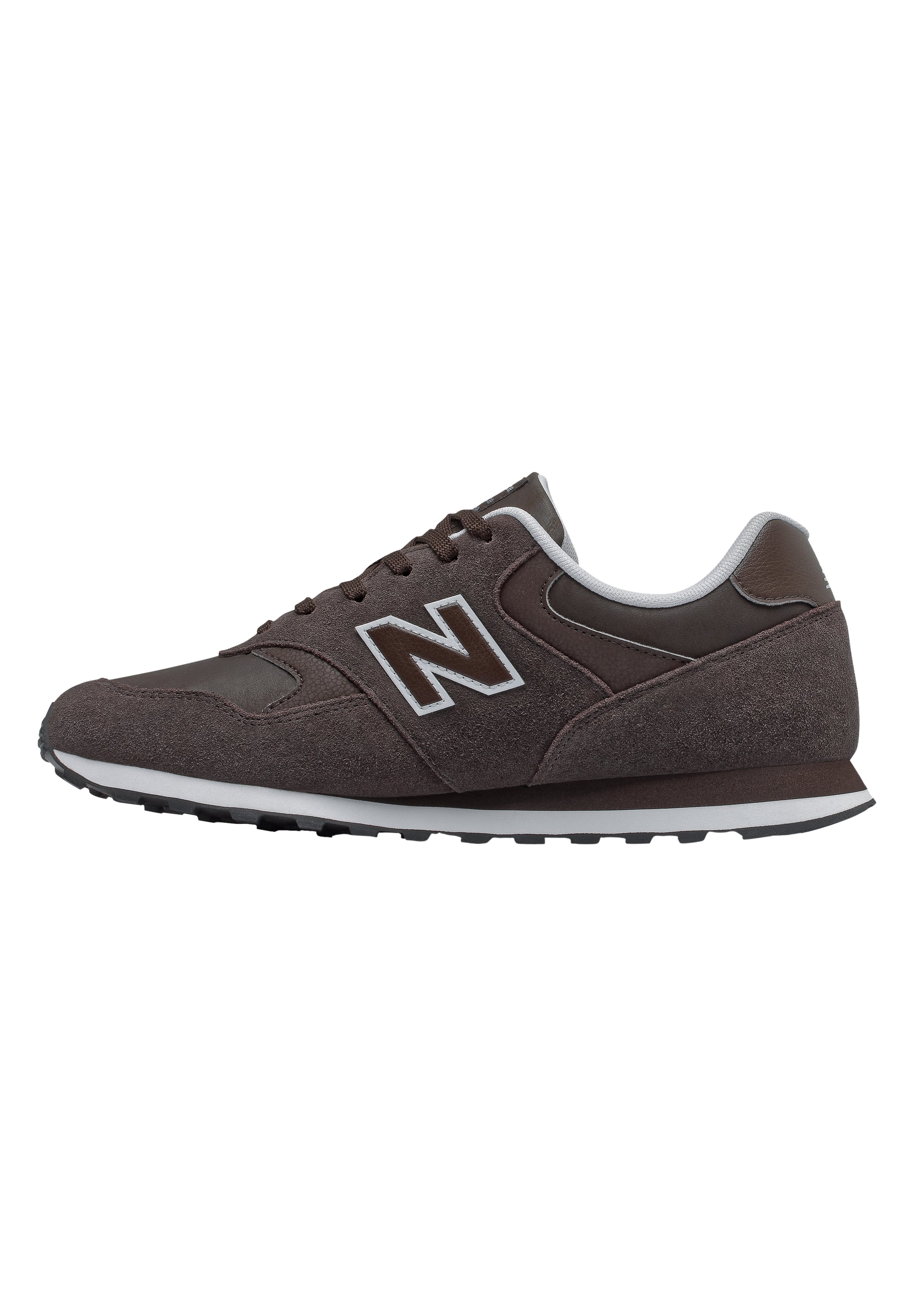 New Balance ML393LR1 - Sneakers laag - black coffee/zwart-metallic -  Zalando.nl
