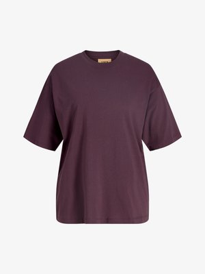 JJXX JXANDREA LOOSE LOGO TEE - Paprasti marškinėliai - sassafras/decadent chocolate