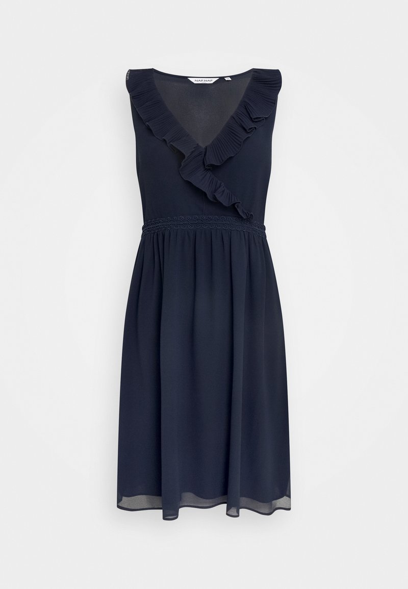 Damen Freizeitkleider | NAF NAF LOTUSSA Cocktailkleid/festliches Kleid bleu marine/dunkelblau - YM00177 Damen Freizeitkleider | NAF NAF LOTUSSA Cocktailkleid/festliches Kleid bleu marine/dunkelblau - YM00177