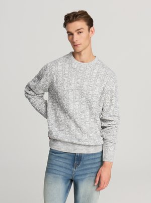 MANICA LUNGA UNITA - Maglione - grigio chiaro vanise