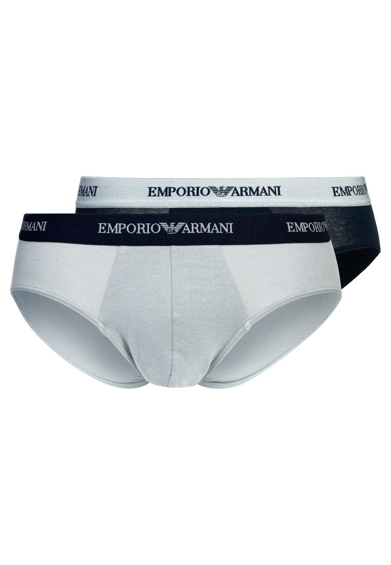 Emporio Armani - 2 PACK - Slip - blue/grey, Agrandir