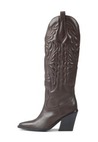 NEW KOLE - Cowboy-/Bikerlaarzen - dark brown