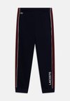 COLOR BLOCK - Pantalon de survêtement - navy blue/expresso