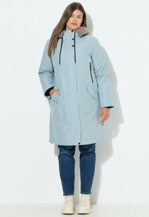 FUNKTIONS, MIT BESATZ , ZIPPER - Vinterfrakke - retro navy